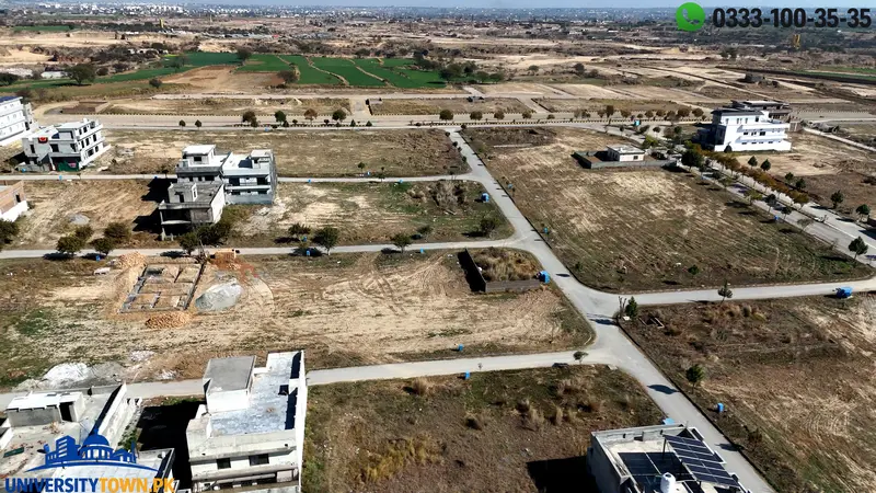 University Town Islamabad Map PDF – Location Map, Master Plan & Plot Details