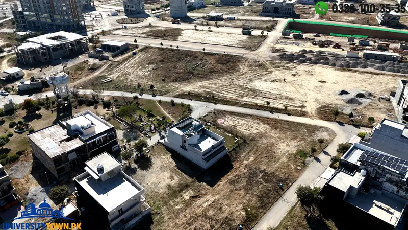 1 Kanal Plots For Sale in University Town Islamabad